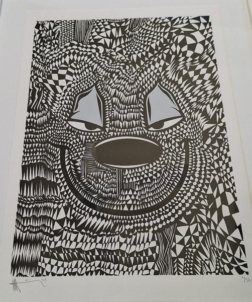 +++ QUIRKY PENCIL SIGNED LIMITED EDITION 9/50 PRINT +++ Carousel 2