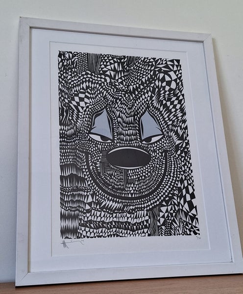 +++ QUIRKY PENCIL SIGNED LIMITED EDITION 9/50 PRINT +++ Carousel 1