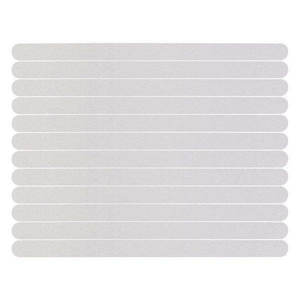 12 Pcs Clear Tape Nonslip Floor Tape Bath Tub Slip Stickers Anti Tape Clear Mat Carousel 1