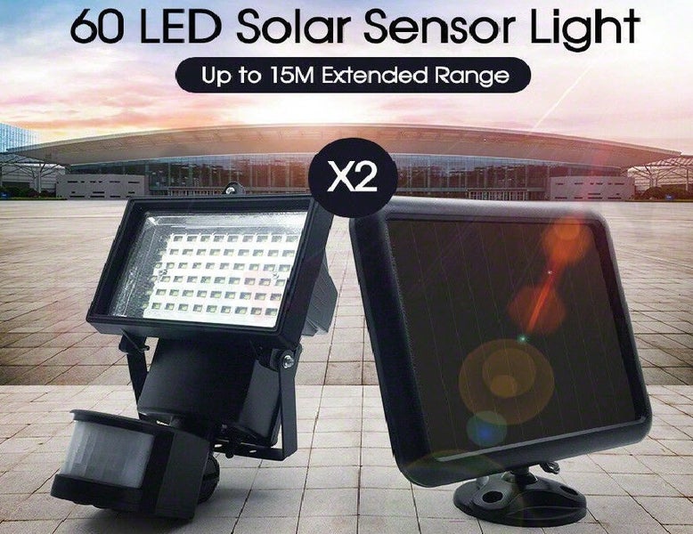 NEW Solar Security Lights - NEW *IN STOCK NOW* Carousel 1