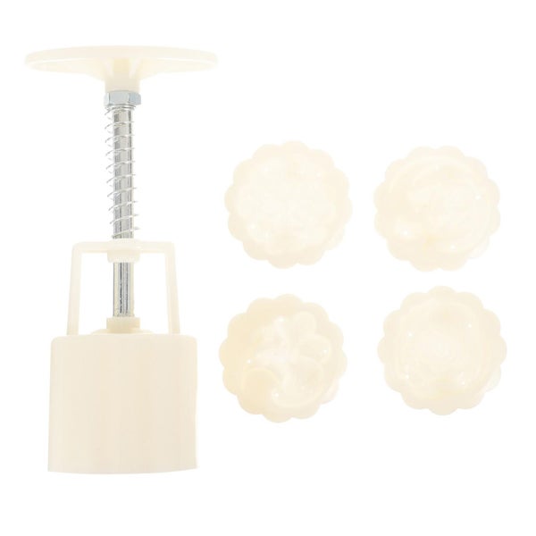 1 Set Of Flower Shaped Mold For Moon Cake Home Bakery Mold Diy Bean Cake Mold F Carousel 1