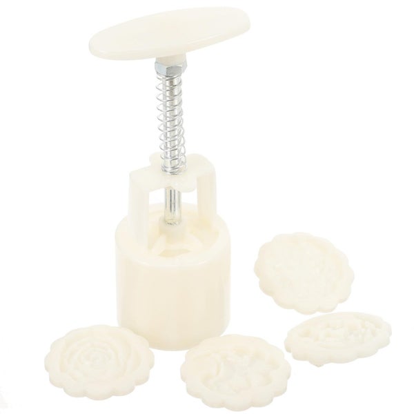 1 Set Of Flower Shaped Mold For Moon Cake Home Bakery Mold Diy Bean Cake Mold F Carousel 3