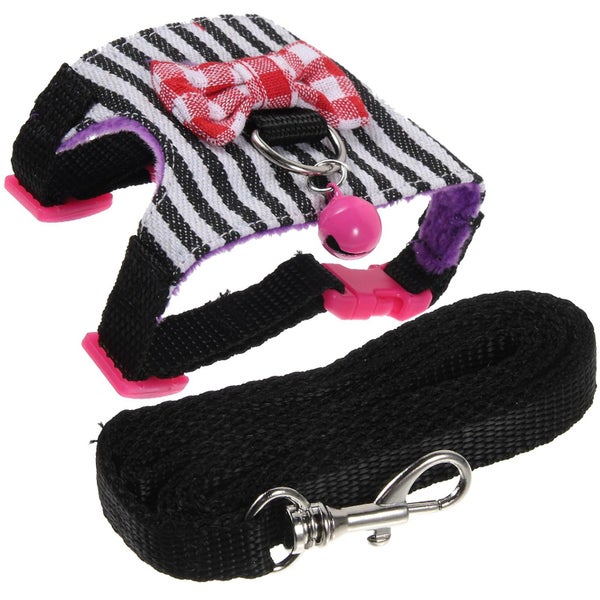 1 Set Of Small Pet Harness Bunny Clothes Kit Small Pet Harness Party Hamster De Carousel 1