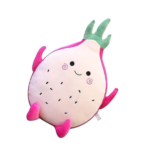 Dragon Fruit Plush Pillow Stuffed Toy Animal Food Pitaya Cushion Doll Plushie T Carousel 3