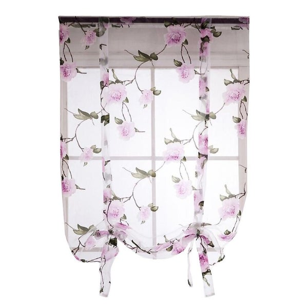 Printed Curtains Window Treatments Curtains Blackout Tie Curtains Tie Window Sh Carousel 1