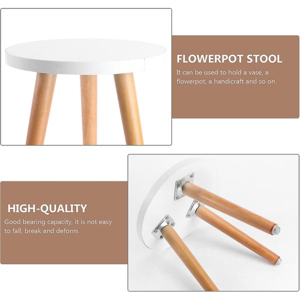 Woodsy Decor Wood Planter Holder Century Plant Stand Potted Plant Stand Plant D Carousel 2