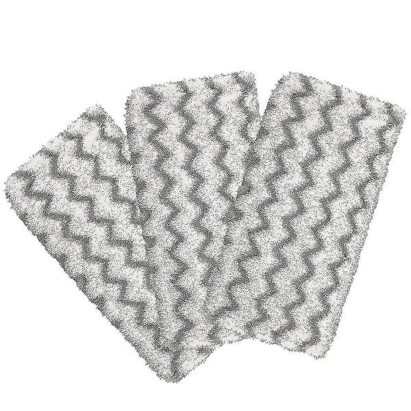 3 Pcs Microfiber Mop Microfiber Steam Mop Pads Washable Mop Heads Steam Cleaner Carousel 1