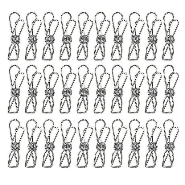 50pcs Stainless Steel Clips Multi purpose Clothes Clips Practical Quilt Clip Fo Carousel 1
