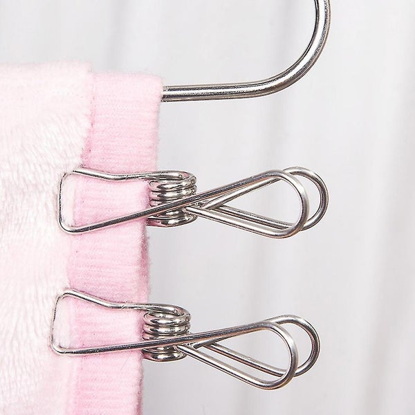 50pcs Stainless Steel Clips Multi purpose Clothes Clips Practical Quilt Clip Fo Carousel 5