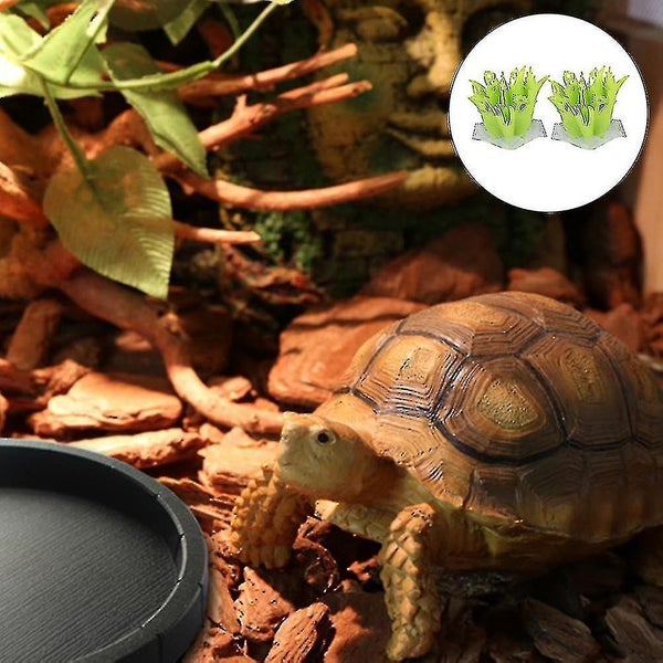 2pcs Turtle Box Humidifier Imitation Plants Gasification Humidifier Carousel 2