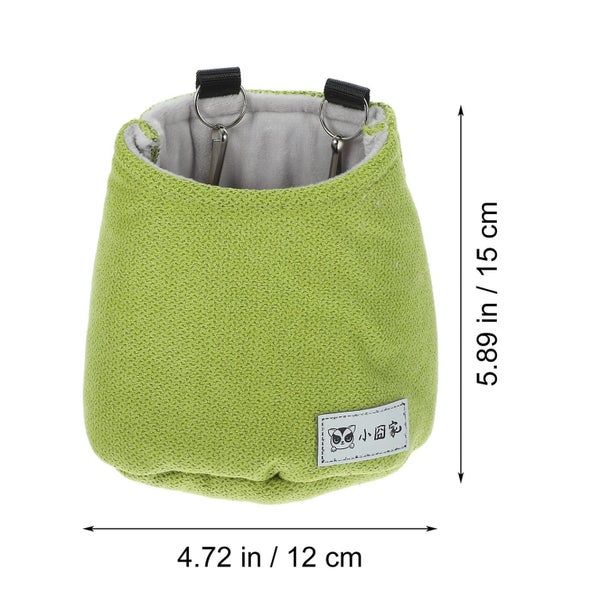 Sugar Gliders Cage Sleeping Pouch Bed Sugar Gliders Hammock Pouch Hamster Cage Carousel 2