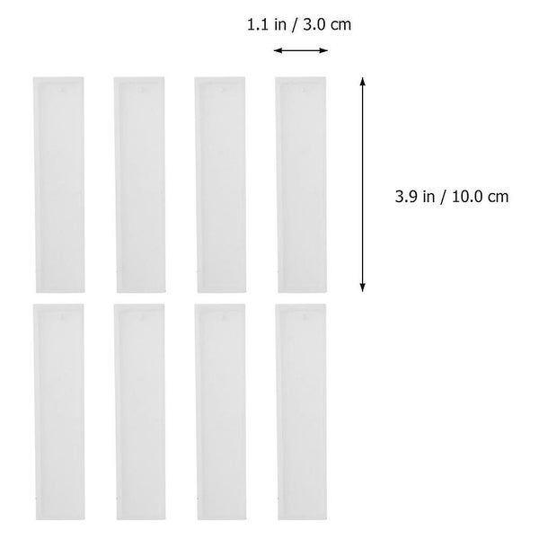 12 Pcs Silicone Molds Resin Medium Bookmark Molds Silicone Bookmark Resin Bookm Carousel 2