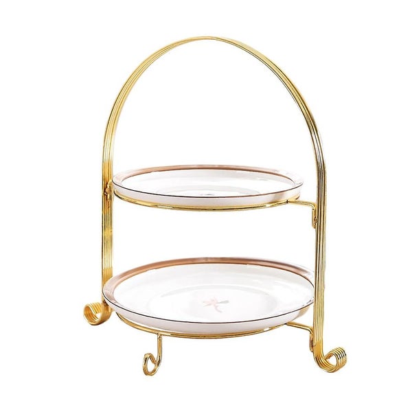 Round Tray Fruit Stand Party Decor Dessert Plate Display Stand Fruit Plate Snac Carousel 1