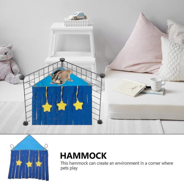 Kitten Toys Hamster Hammock Hideout Small Animal Hanging Hammock Hanging Hideaw Carousel 4