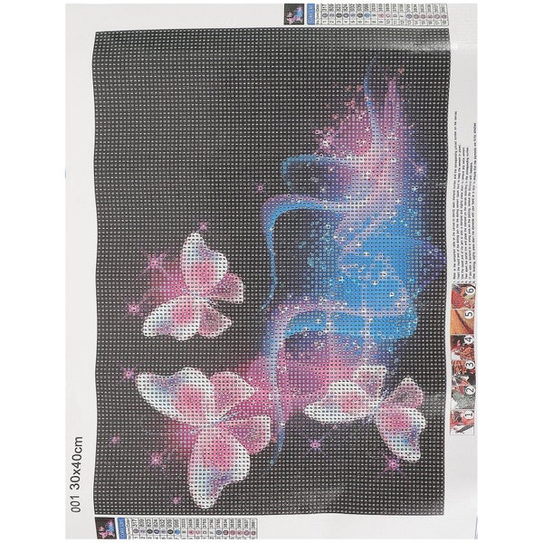 5d Frameless Diamond Embroidery Painting Of Butterflies Handmade Cross Stitch P Carousel 1