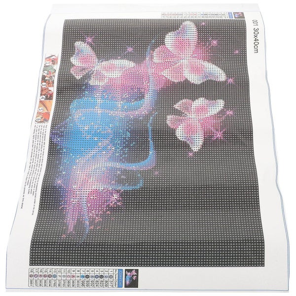 5d Frameless Diamond Embroidery Painting Of Butterflies Handmade Cross Stitch P Carousel 2