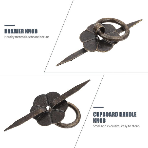 10 Pcs Antique Decor Metal Handles Knob Knobs Cabinet Pulls Cupboard Handle Kno Carousel 4