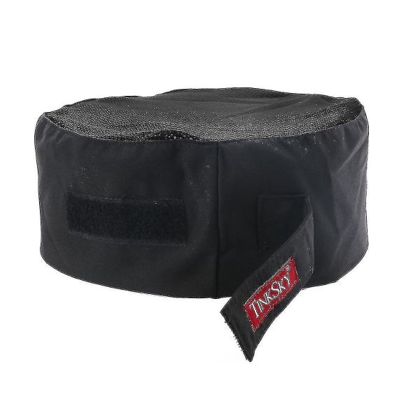 Tinksky Breathable Mesh Skull Professional Catering Chefs Hat With Adjustable S Carousel 2