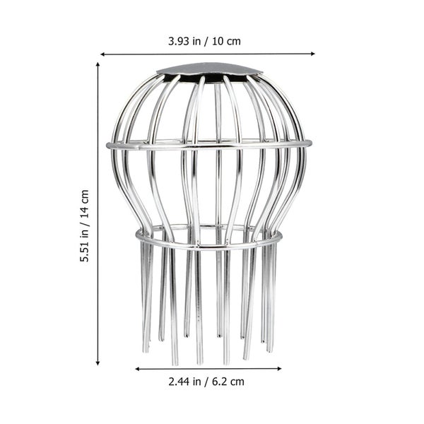 1pc Stainless Steel Rooftop Drain Sink Draining Mesh Cover Anti blocking Cover Carousel 2