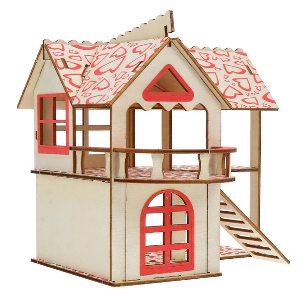 Climbing Accessories Small Animal Hideout Hamster Climbing Platform Pet Rat Cas Carousel 2