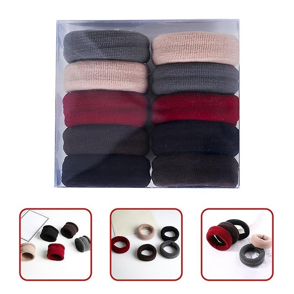 10 Pcs Womens Hair Accessories Elastic Hair Accessories Ponytail Hair Rings Hai Carousel 2
