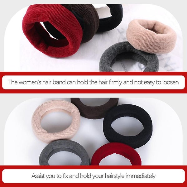 10 Pcs Womens Hair Accessories Elastic Hair Accessories Ponytail Hair Rings Hai Carousel 5