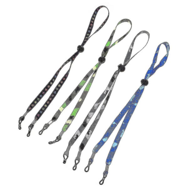 4 Pcs Sports Sunglasses Eyeglasses String Holder Elastic Cord Strap Eyeglass Ch Carousel 2