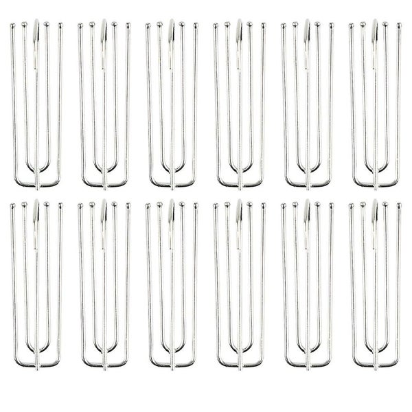 40pcs Durable Curtain 4 prong Hooks Curtain Hanging Hooks Curtain Accessories Carousel 1