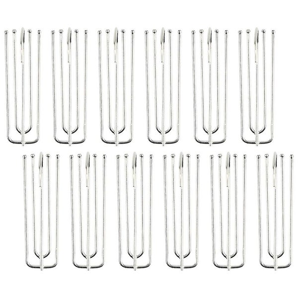 40pcs Durable Curtain 4 prong Hooks Curtain Hanging Hooks Curtain Accessories Carousel 2