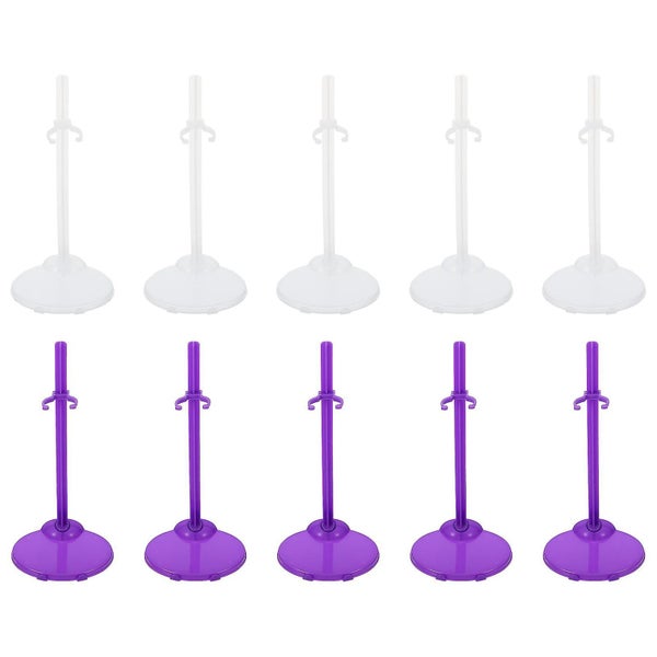 20 Pcs Decked Accessories Doll Dress Holder Stand Doll Body Stand Stands Displa Carousel 1