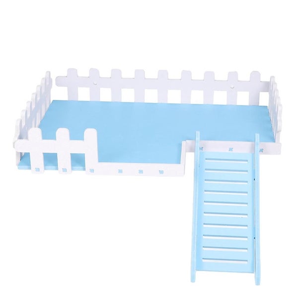 Wooden Hamster Toys Rat Platform Pet Cage Platform Carousel 1