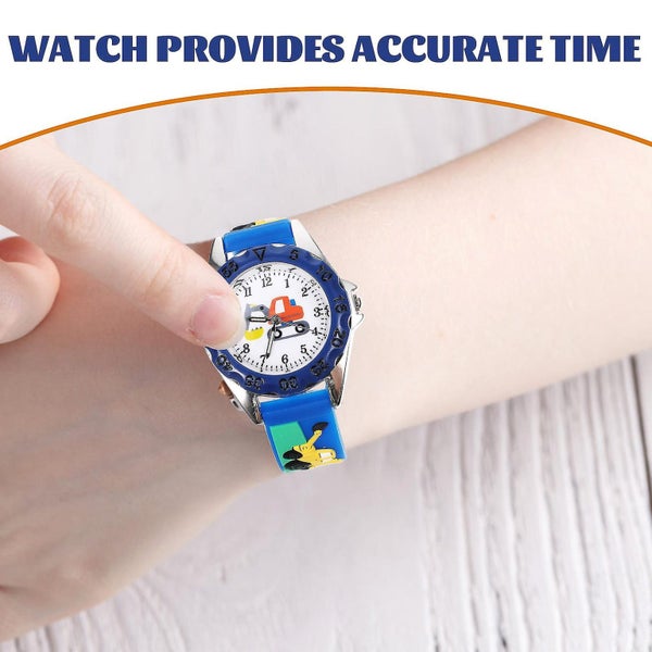 Children Watch Kids Watch Kids Digital Wristwatch 3d Students Watch Carousel 5