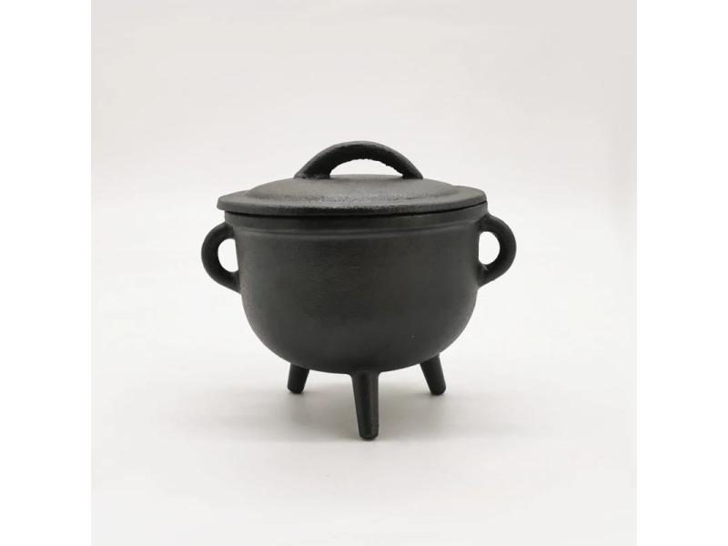 Cast Iron Mini Pot With Three Legs And 480ml 1/4# Carousel 1