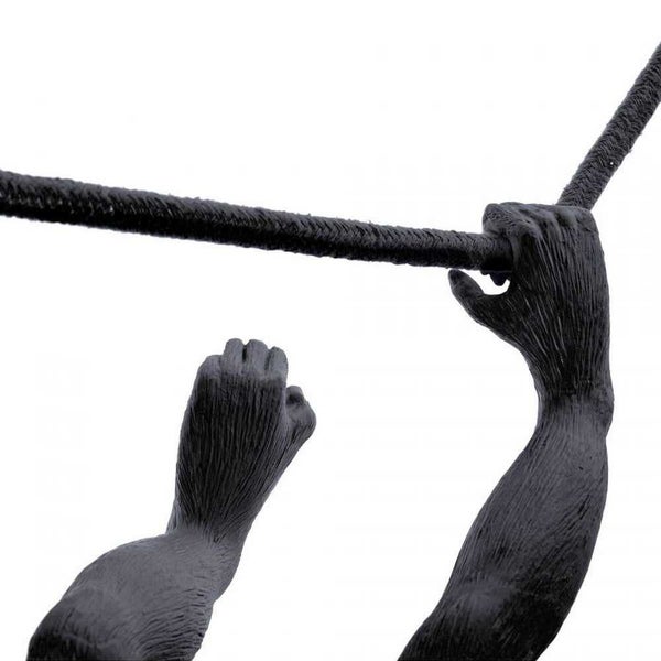 Seletti Monkey Swing Hanging Lamp Black Carousel 8