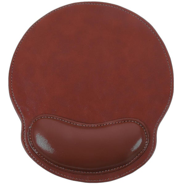 Leather Gaming Mouse Mat Chic Mouse Pad Wrist Support Anti slip Mouse Mat Carousel 2