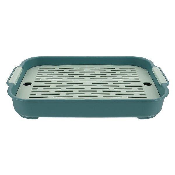 Rabbit Litter Box Rectangular Hamster Toilet Bunny Litter Box Rabbit Training P Carousel 1
