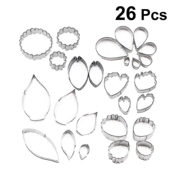 26 Pcs Cakesicles Mold Cake Cookie Cutter Shapes Cookie Cutter Kids Sandwich Cu Carousel 2