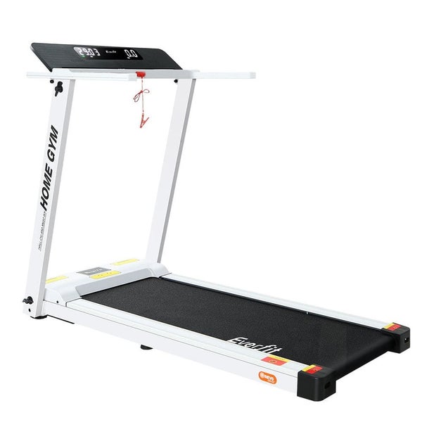 Everfit Treadmill Electric Fully Foldable Home Gym Exercise Fitness White Carousel 1