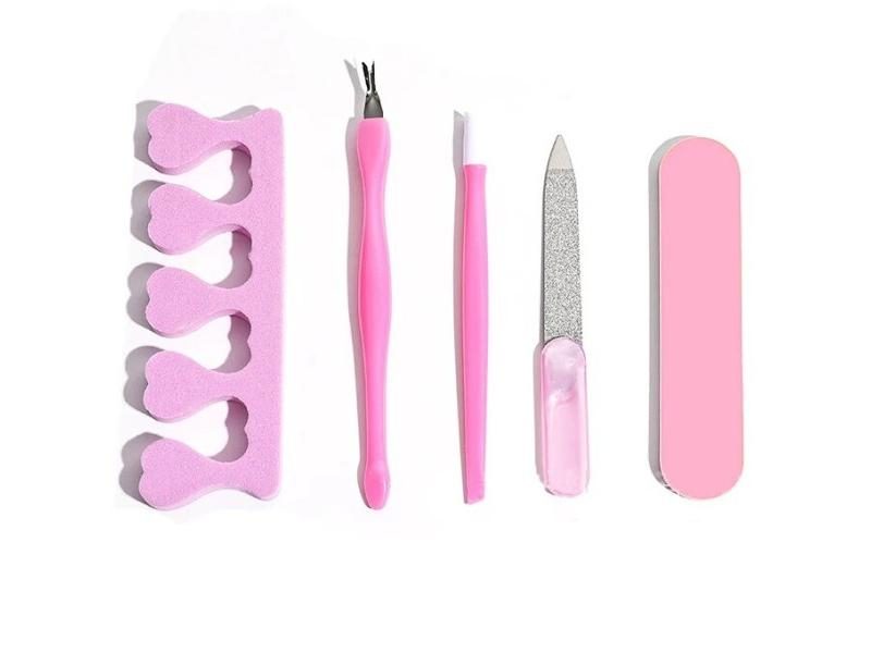 5pcs Nails Art Accessories Tools Kits For Manicure Set Carousel 1