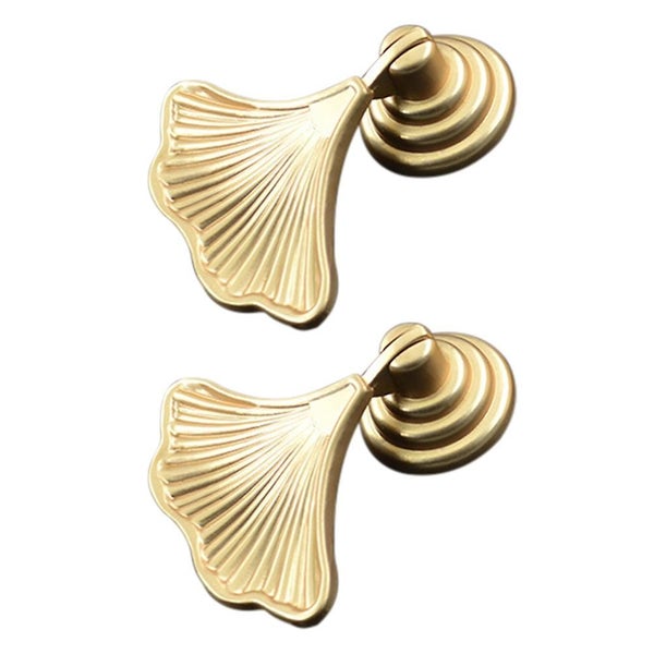 2 Pcs Brass Knobs Kitchen Cupboard Pulls Cabinet Hardware Chest Door Knob Kitch Carousel 3