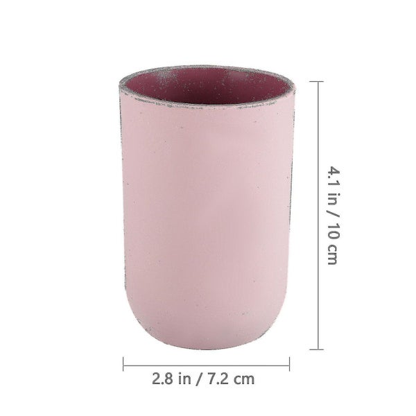 4 Pcs Travel Toothbrush Tumblers Mouthwash Cups Simple Style Home Bathroom Toot Carousel 5