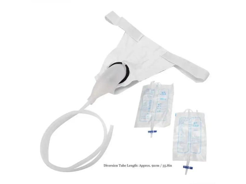 Washable Reusable Silicone Urinal For Male Elderly Bedridden Patients Carousel 1