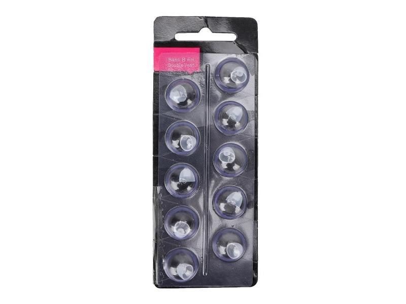 10pcs 8mm Hearing Aid Dome Silicone Pack Transparent Washable Antistatic For Carousel 1