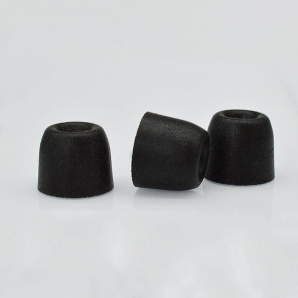 10 Pcs Black Headphones Earphone Tips Foam Foam Earbud Tips Headphone Earpads E Carousel 2