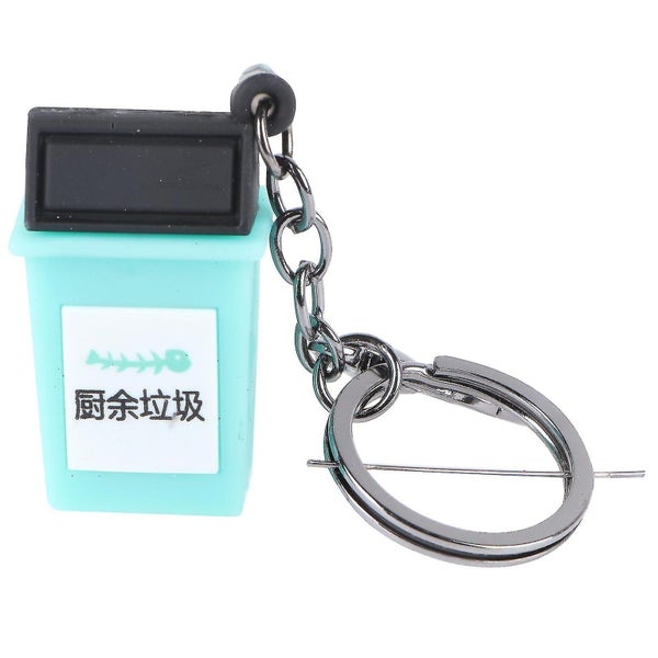 Classification Trash Bin Keychain Key Ring Stylish Key Hanging Decoration Key H Carousel 1