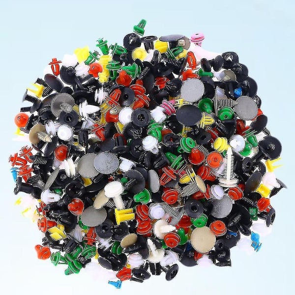 500 Pcs Auto Push Pins Push Pin Clips Automotive Push Fasteners Automotive Push Carousel 2