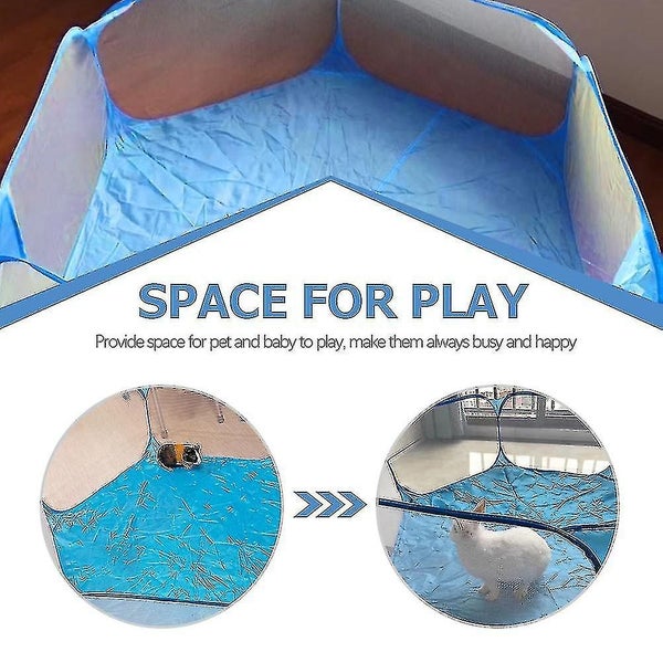 Bunny Toys Kids Baby Playpen Tent Baby Playing Playpen Small Animal Exercise Pe Carousel 2
