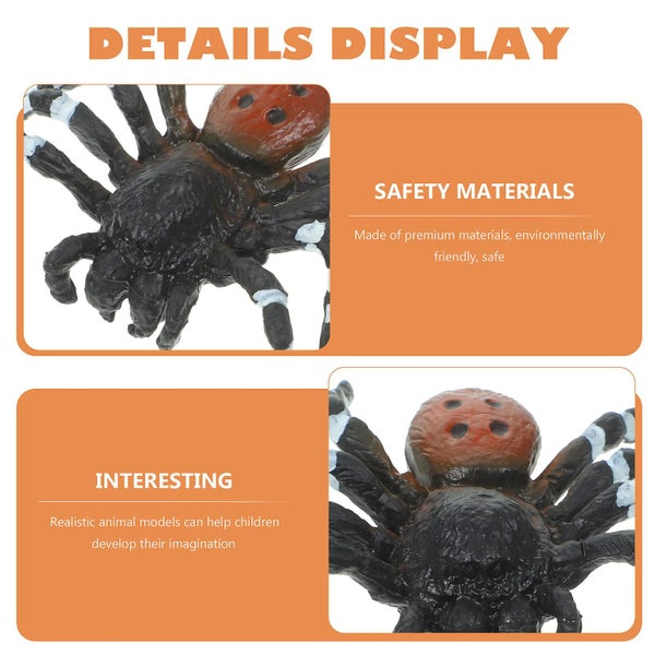 Simulation Spider Fake Spider Party Spider Decor Party Prank Spider Creepy Spid Carousel 2