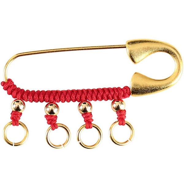 Vintage Decor Sweater Clips Azabache Baby Pins Chinese New Year Jewelry Gift Vi Carousel 1