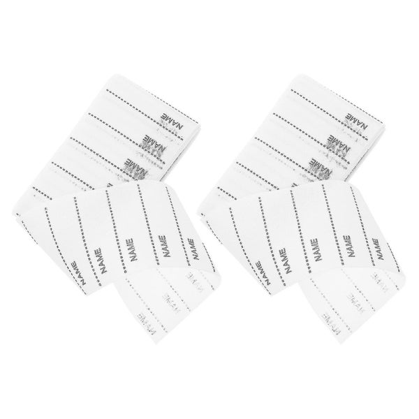 2 Sets Planchador De Ropa Writable Iron Clothing Labels Precut Iron Fabric Labe Carousel 1